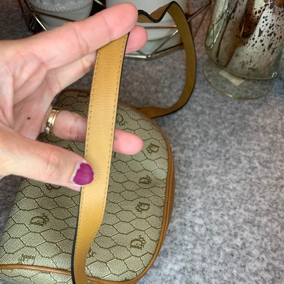 Christian Dior Honeycomb Shoulder Bag vintage PVC - Picture 9 of 14